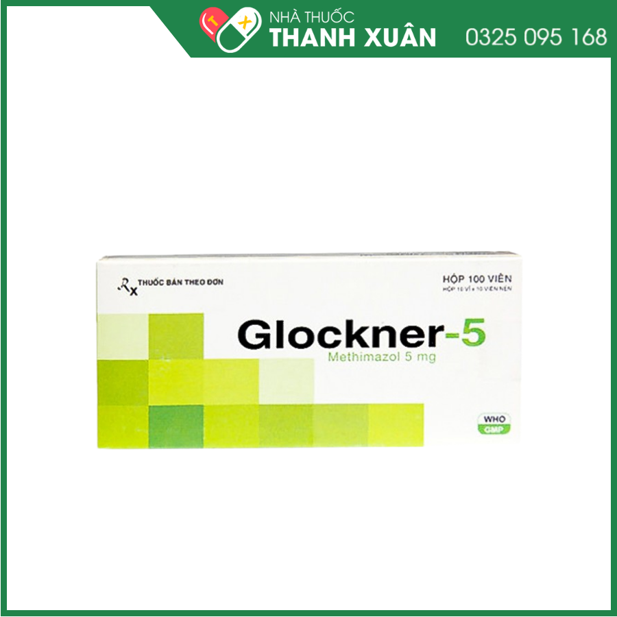 Glockner-5 điều trị triệu chứng cường giáp