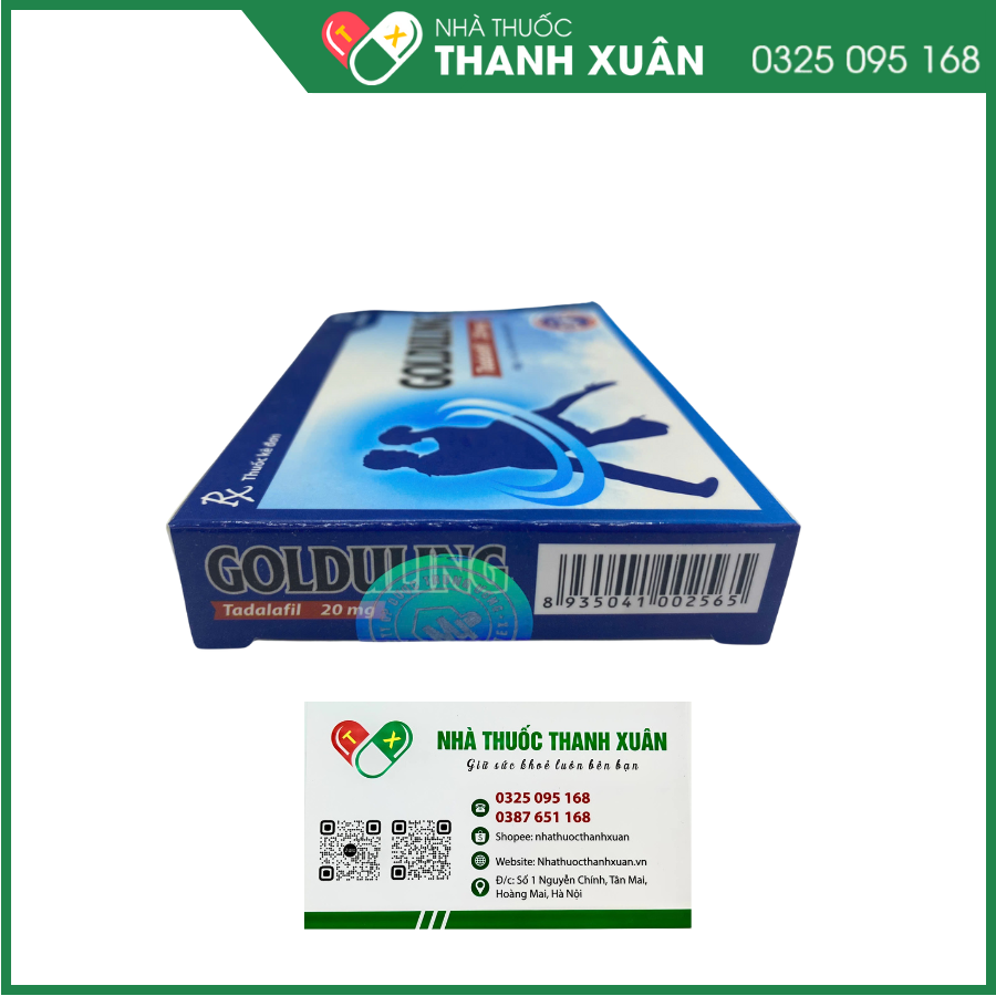 Golduling điều trị rối loạn cương dương
