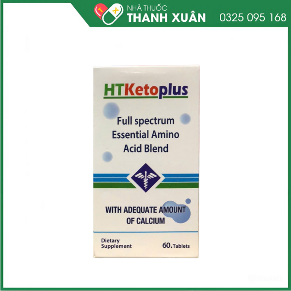HTKetoplus bổ sung acid amin và calci cho người bệnh thận