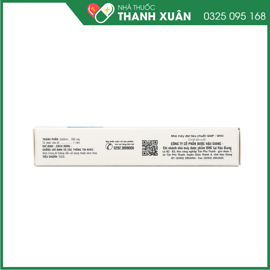 Haginir 300 điều trị nhiễm khuẩn nhẹ đến trung bình