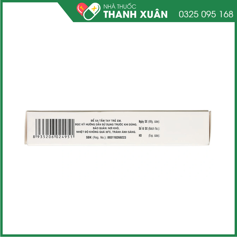Haginir 300 điều trị nhiễm khuẩn nhẹ đến trung bình