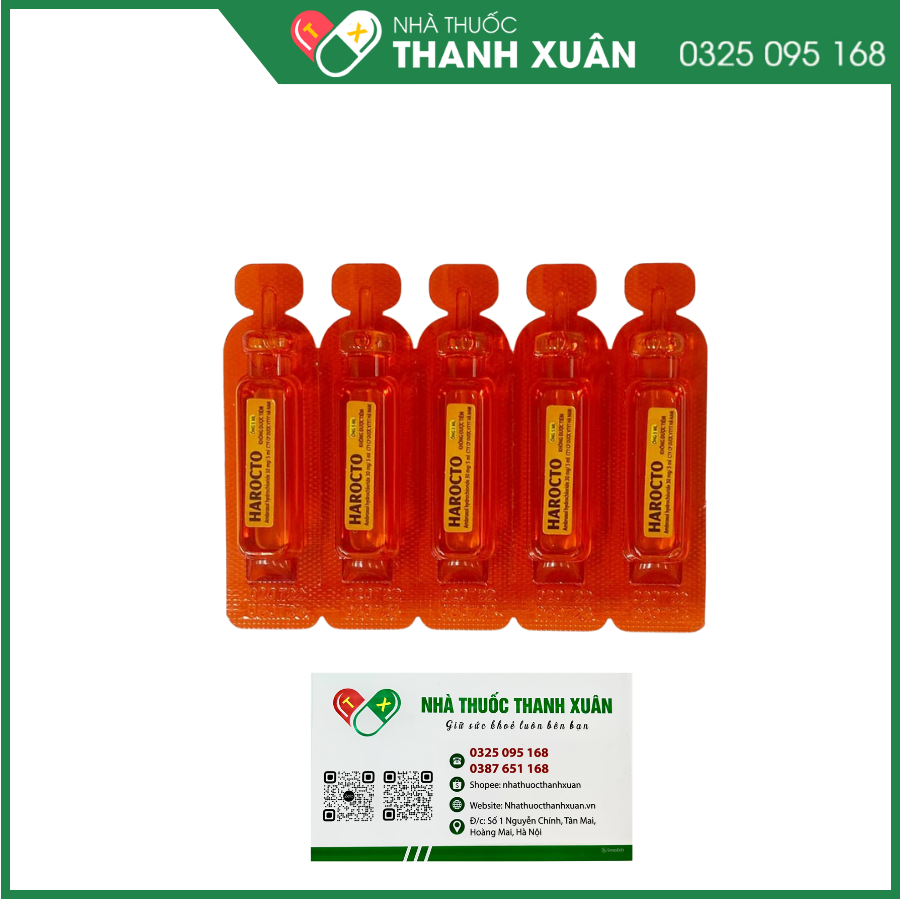 Harocto tiêu dịch nhầy đường hô hấp