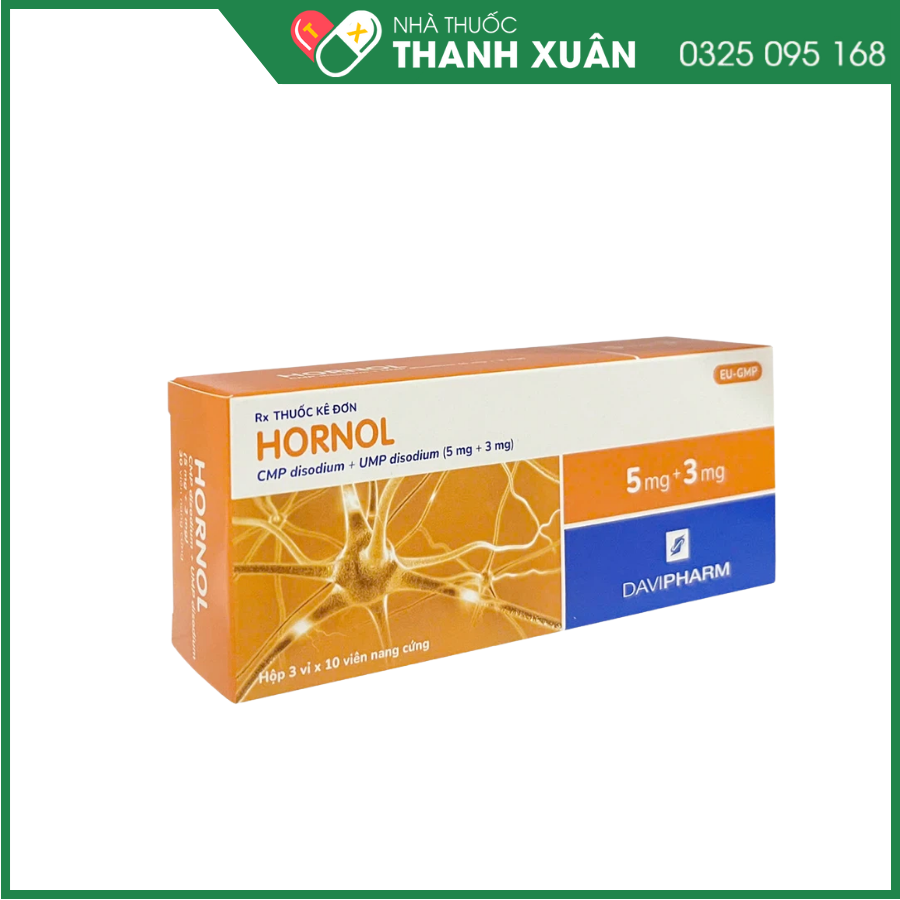 Hornol điều trị đau dây thần kinh