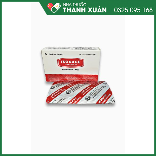 Isonace điều trị mụn trứng cá