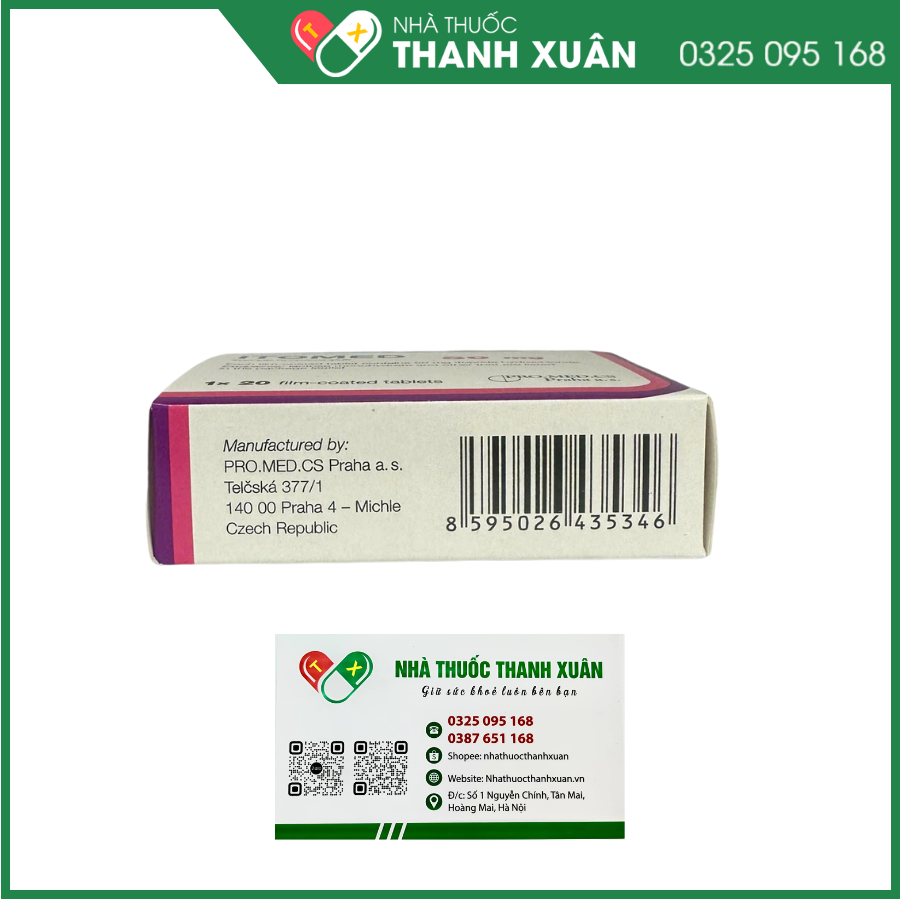 Thuốc Itomed điều trị các triệu chứng trên đường tiêu hóa