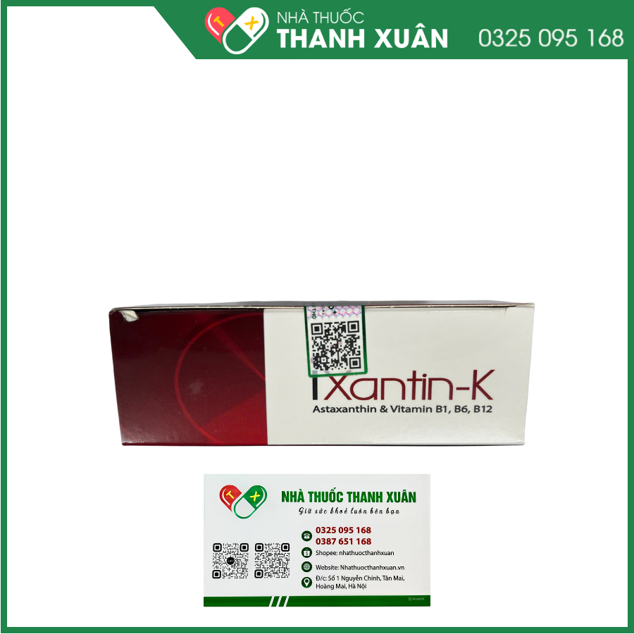 Ixantin-K- Siro bổ mắt cho trẻ cận thị
