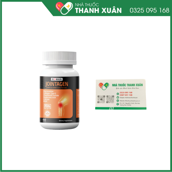 JOINTAGEN hỗ trợ giảm nguy cơ thoái hóa khớp, hỗ trợ tái tạo sụn khớp