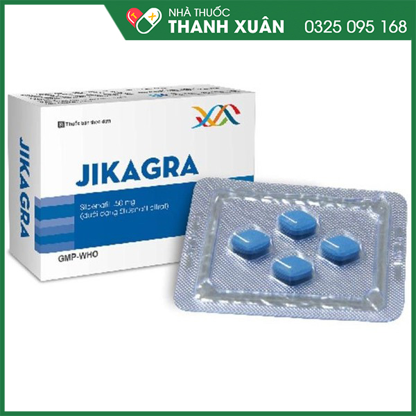 Thuốc Jikagra trị rối loạn cương dương
