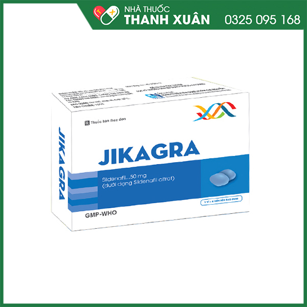 Thuốc Jikagra trị rối loạn cương dương