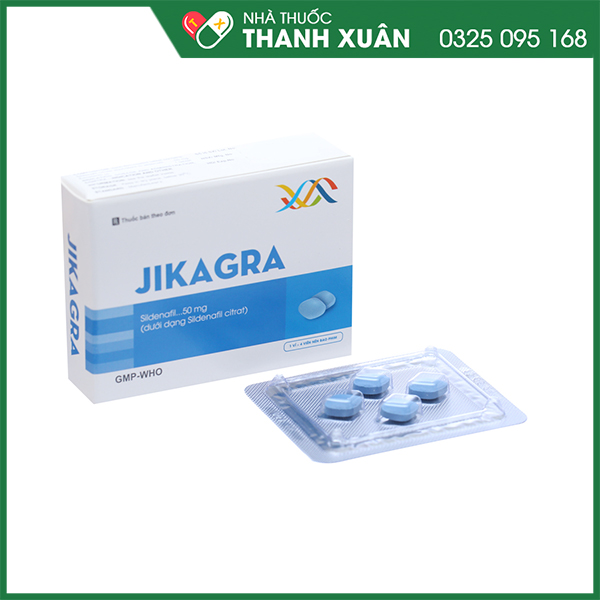 Thuốc Jikagra trị rối loạn cương dương