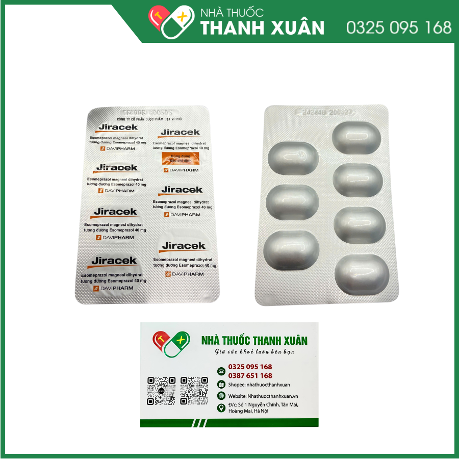 Jiracek thuốc điều trị bệnh dạ dày, thực quản