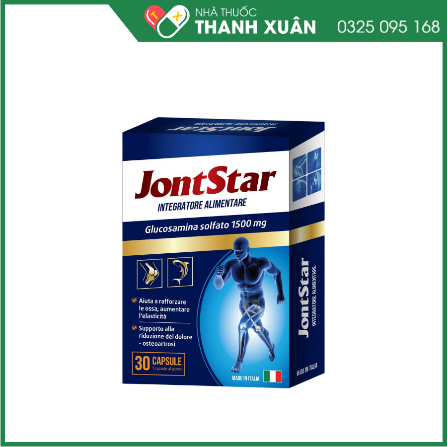 Jontstar - Giúp phục hồi và tái tạo các sụn mô khớp bị tổn thương