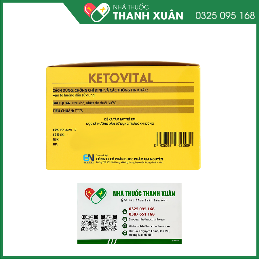 Ketovital phòng ngừa và điều trị rối loạn/suy giảm chuyển hóa protein ở bệnh nhân suy thận mạn