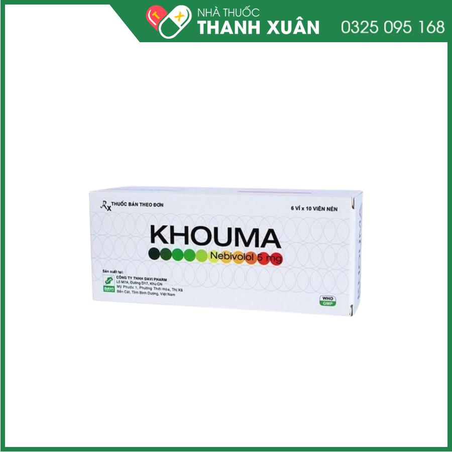 Khouma điều trị tăng huyết áp, suy tim mạn tính