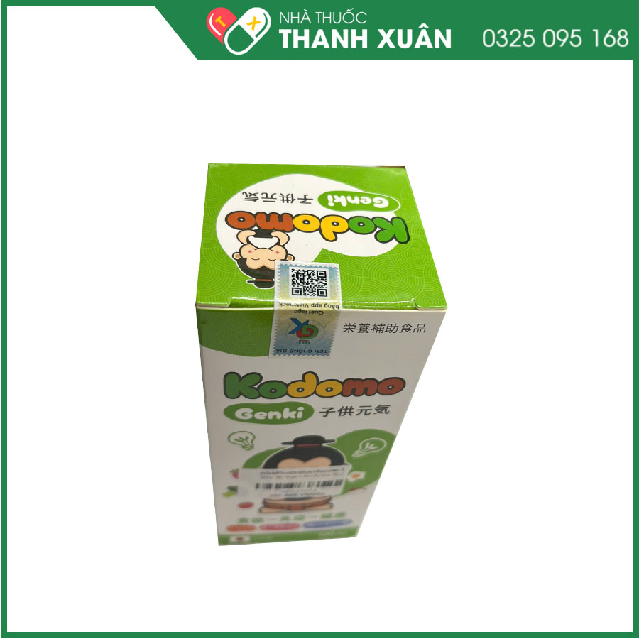 Kodomo Genki - Hỗ trợ bé ăn ngon và tăng cường sức đề kháng