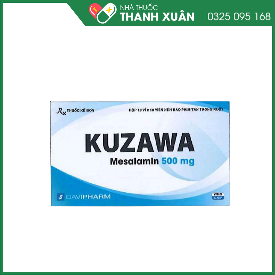 Kuzawa điều trị viêm loét đại tràng