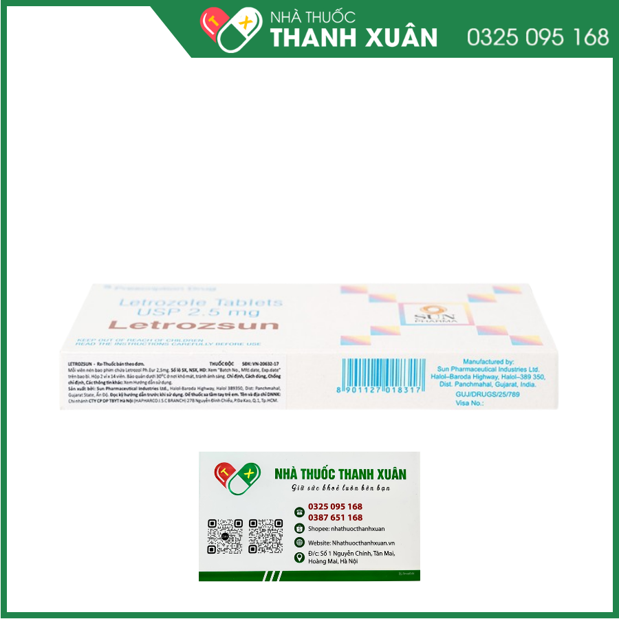 Letrozsun điều trị ung thư vú