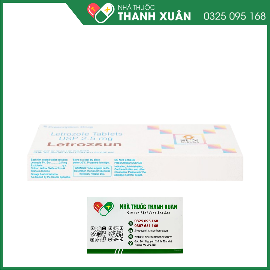 Letrozsun điều trị ung thư vú