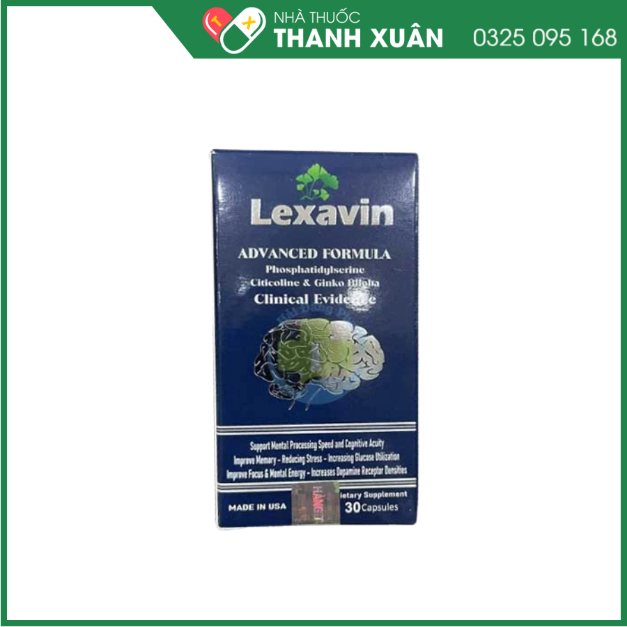 Lexavin - Hỗ trợ cải thiện thiểu năng tuần hoàn não