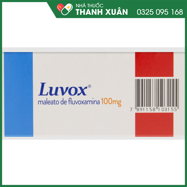 Luvox 100mg trị trầm cảm, rối loạn xung lực cưỡng bức ám ảnh