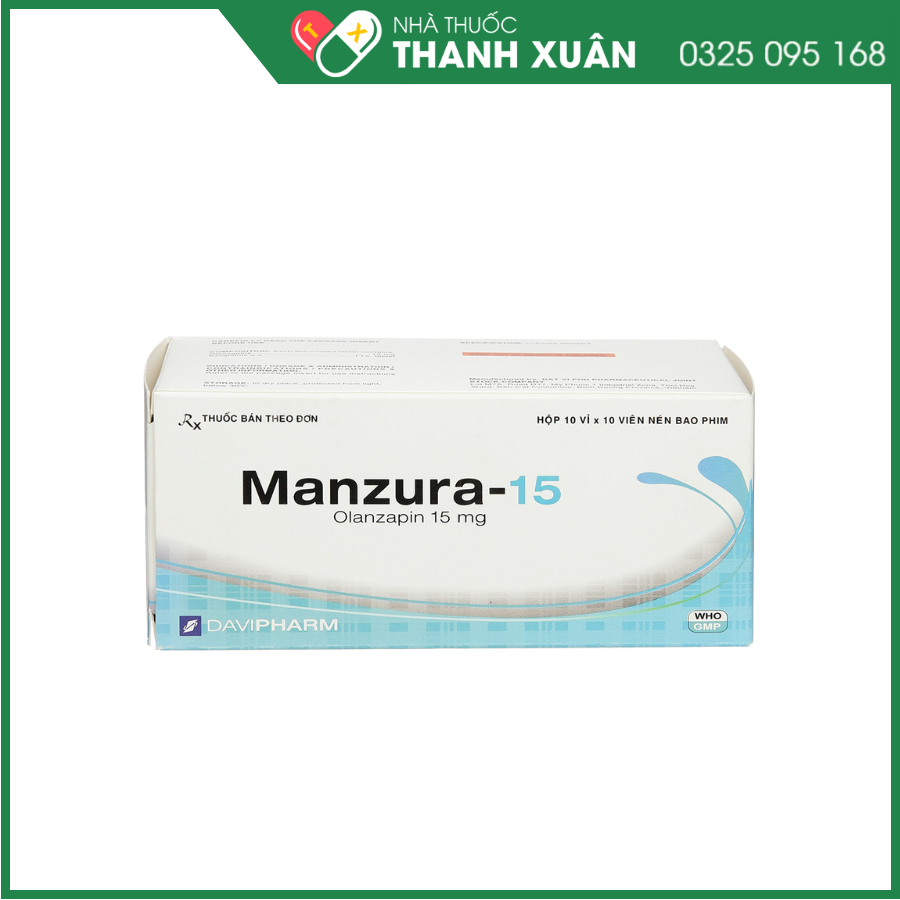 Manzura-15 điều trị tâm thần phân liệt