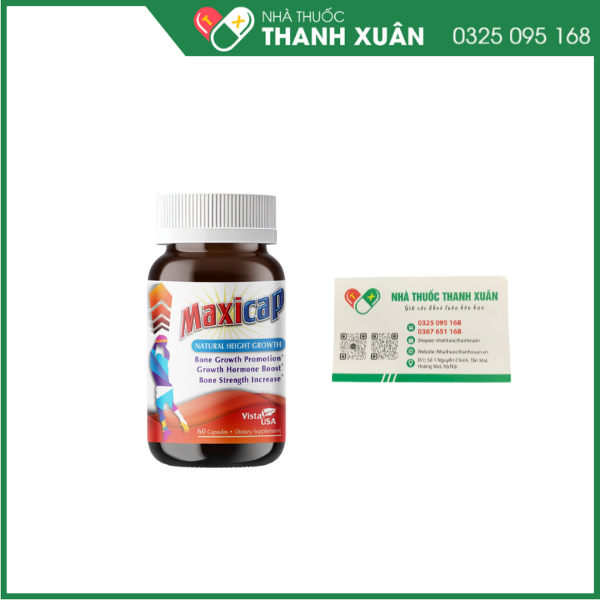 Maxicap hỗ trợ phát triển hệ thống dây chằng, cơ, khớp, tăng cường sức khỏe não bộ và thể chất toàn diện