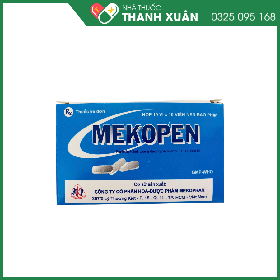 Mekopen điều trị các nhiễm khuẩn hô hấp, da, thấp khớp cấp