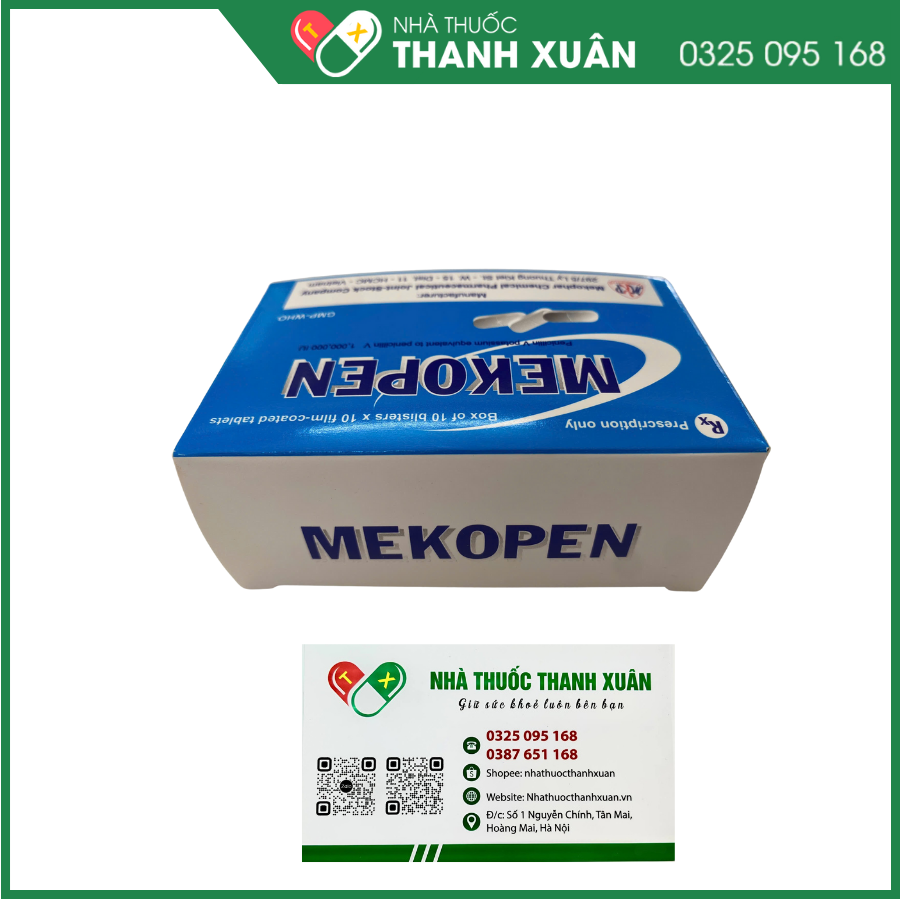 Mekopen điều trị các nhiễm khuẩn hô hấp, da, thấp khớp cấp