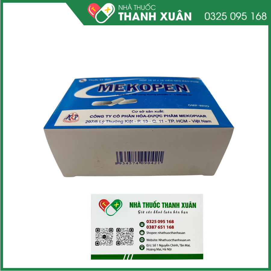 Mekopen điều trị các nhiễm khuẩn hô hấp, da, thấp khớp cấp