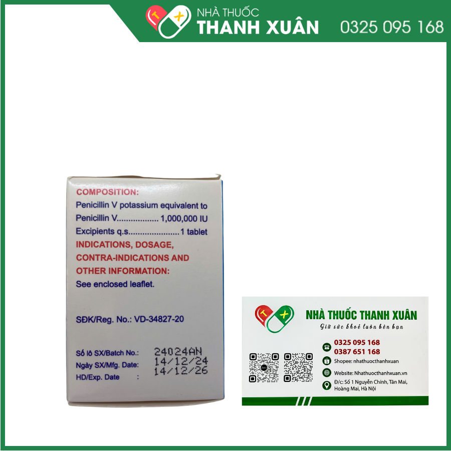 Mekopen điều trị các nhiễm khuẩn hô hấp, da, thấp khớp cấp