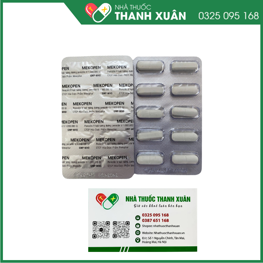 Mekopen điều trị các nhiễm khuẩn hô hấp, da, thấp khớp cấp
