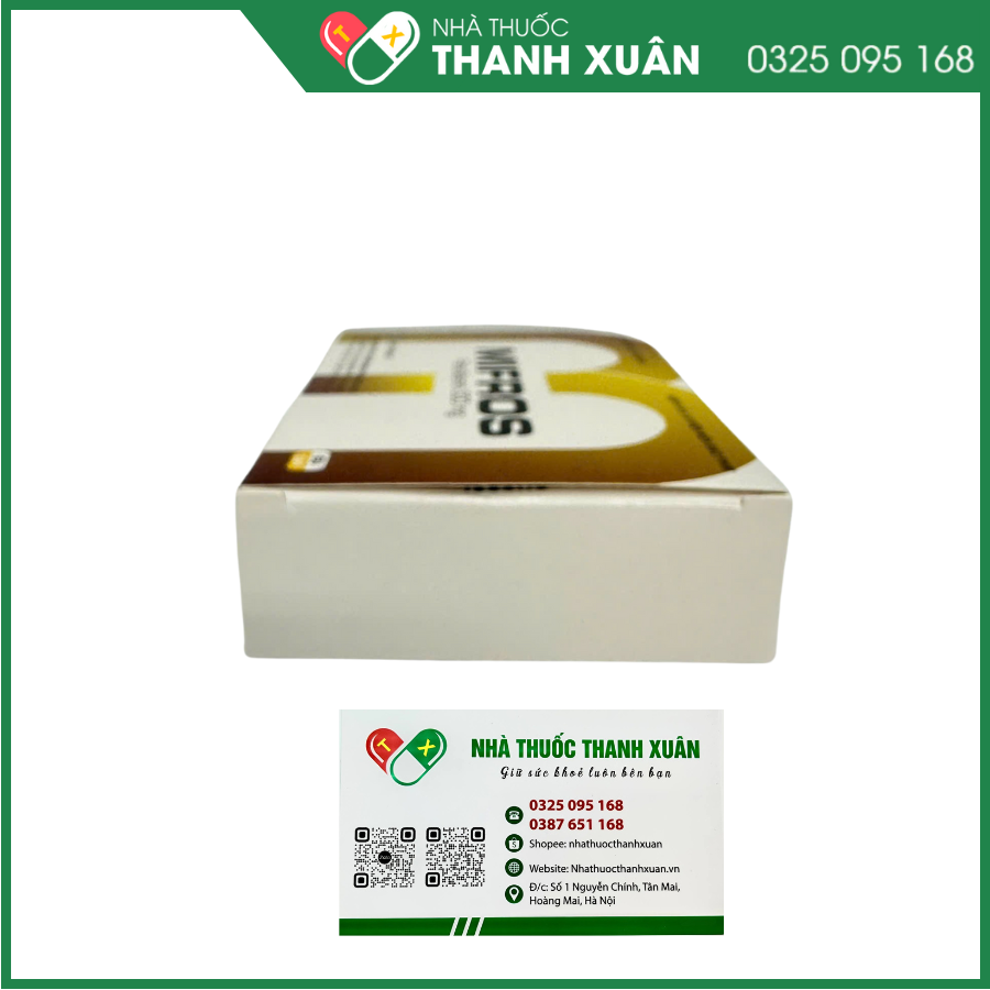 Thuốc Mifros 300mg Davipharm điều trị bệnh Wilson, bệnh cystin niệu, bệnh viêm khớp
