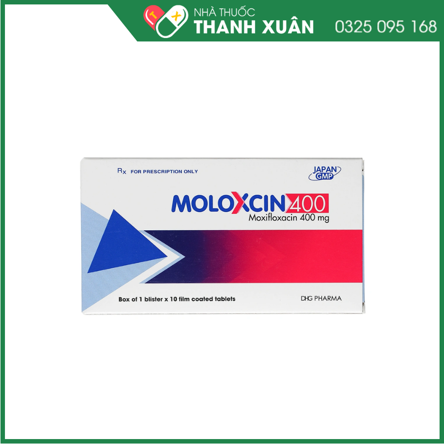 Moloxcin 400 điều trị nhiễm khuẩn