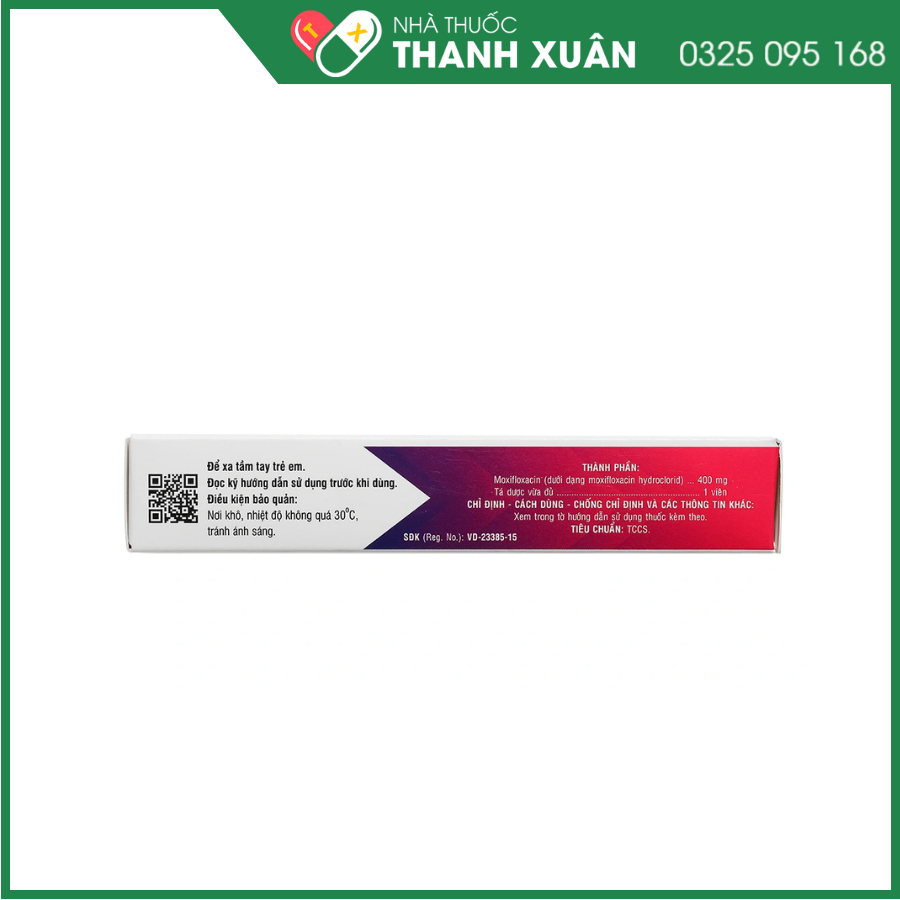 Moloxcin 400 điều trị nhiễm khuẩn