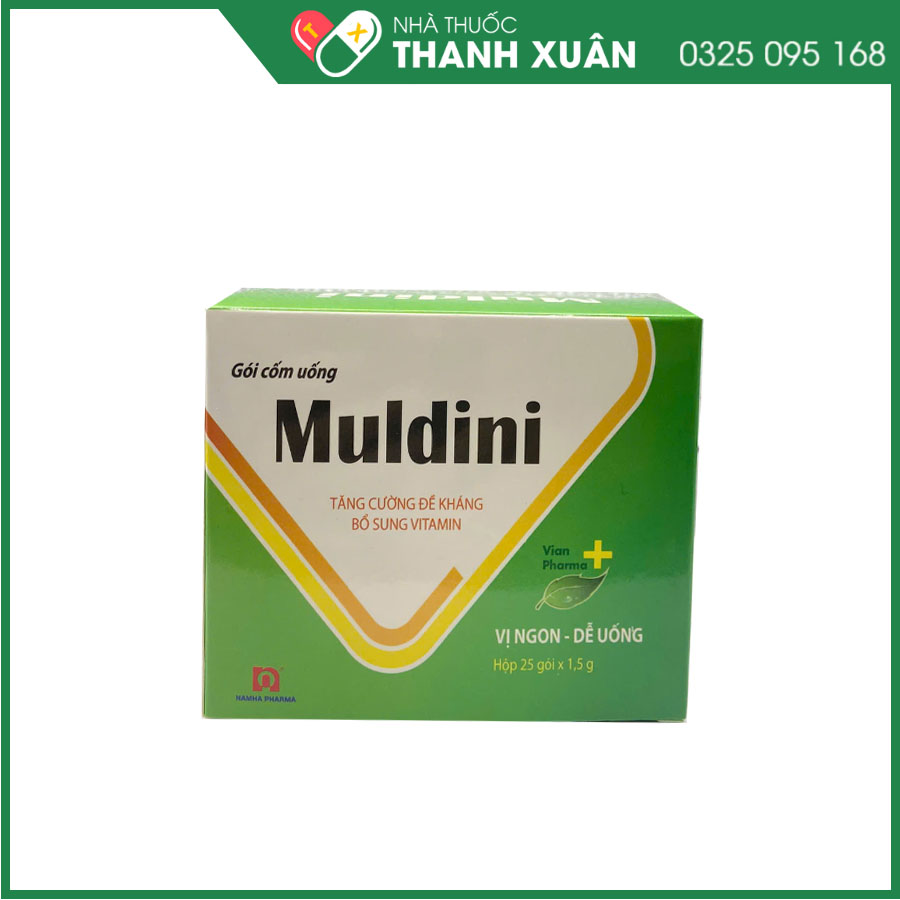 Muldini - Bổ sung vitamin, tăng cường sức đề kháng