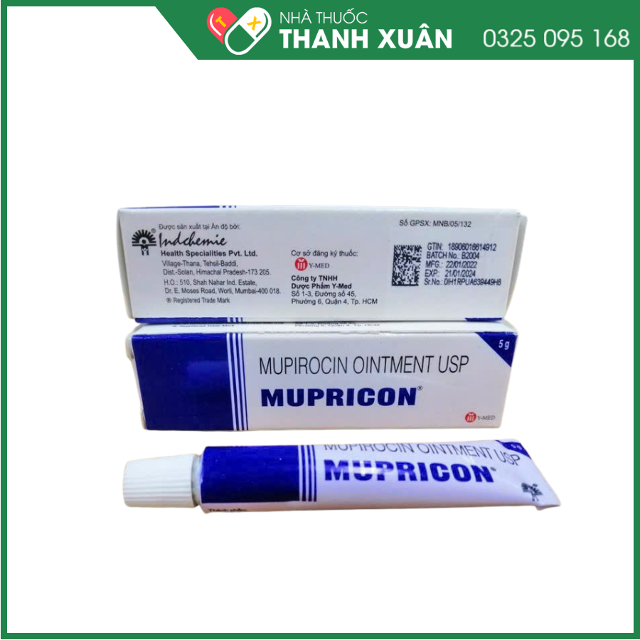 Mupricon kháng sinh phổ hẹp tại chỗ