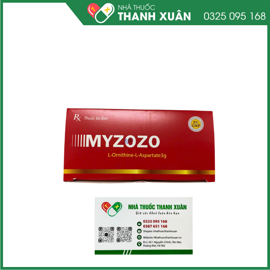 Myzozo điều trị bệnh lý về gan