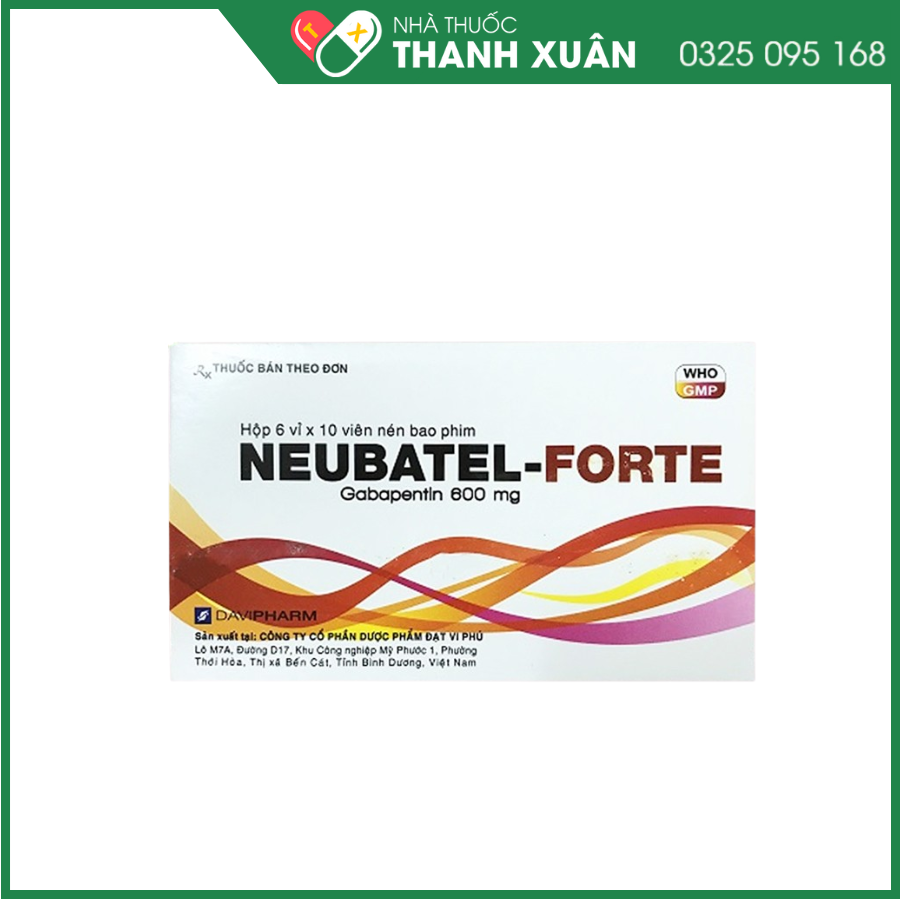 Neubatel-Forte điều trị bệnh động kinh