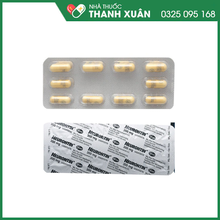Neurontin 300mg thuốc điều trị động kinh và đau thần kinh