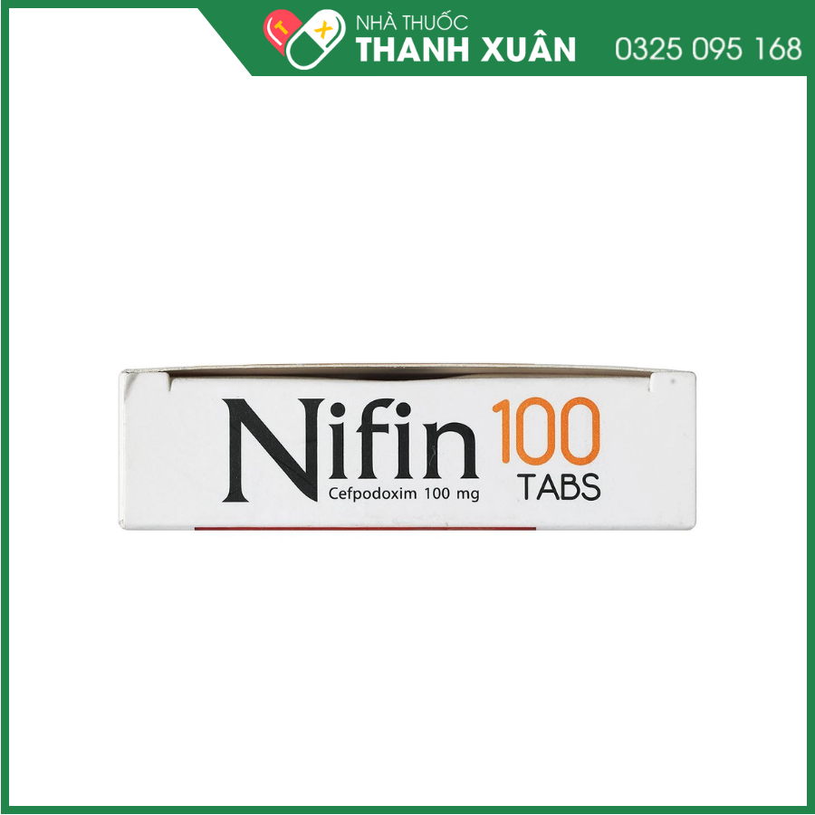 Nifin 100 Tabs điều trị nhiễm khuẩn