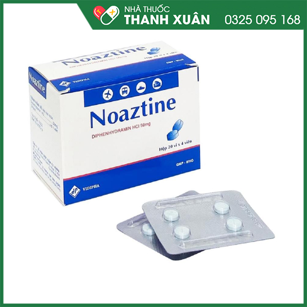 Noaztine thuốc trị dị ứng, cảm cúm