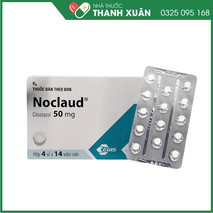Noclaud - Điều trị triệu chứng thiếu máu cục bộ