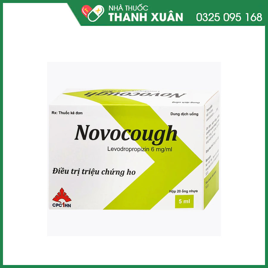Novocough thuốc điều trị triệu chứng ho, ho khan