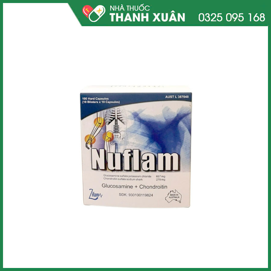 Nuflam thuốc giảm triệu chứng của thoái hóa khớp thể nhẹ