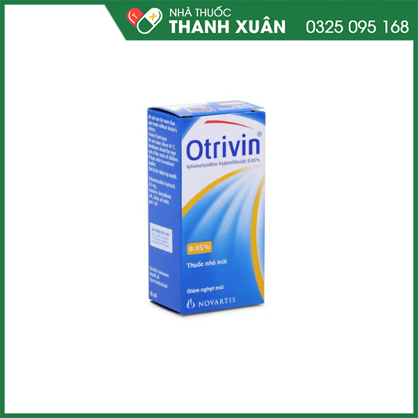 Otrivin - thuốc điều trị sổ mũi, ngạt mũi