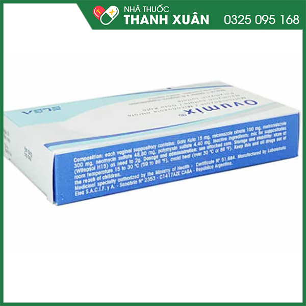 Ovumix trị viêm âm đạo, viêm cổ tử cung