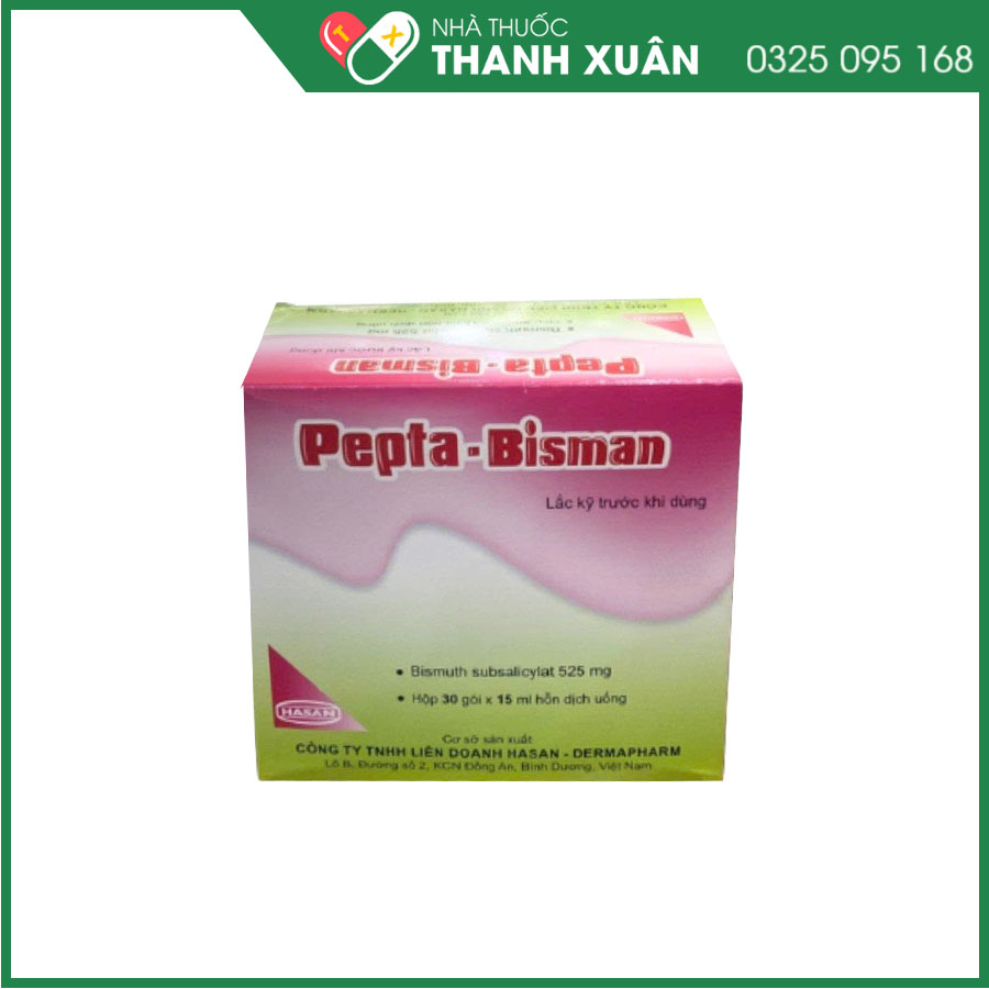 Pepta-Bisman điều trị các vấn đề về dạ dày, giảm tiêu chảy