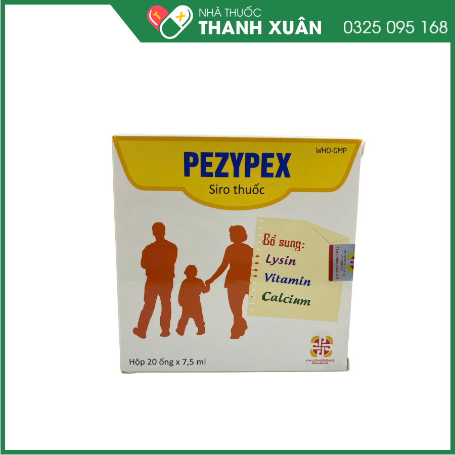 Pezypex - Giúp bổ sung vitamin và acid amin thiết yếu lysin