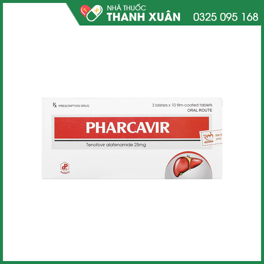Pharcavir thuốc điều trị viêm gan B mạn tính ở người lớn và thanh thiếu niên