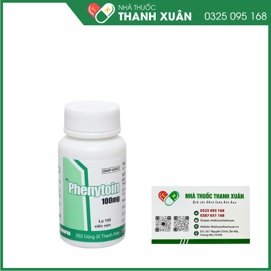 Phenytoin điều trị động kinh
